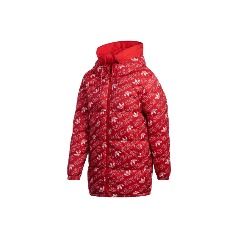 Adidas Down Jackets Women's Red-0