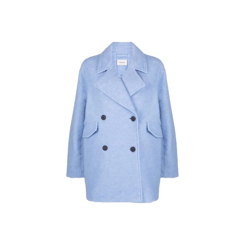 HOLZWEILER Double-breasted Short Coat-0