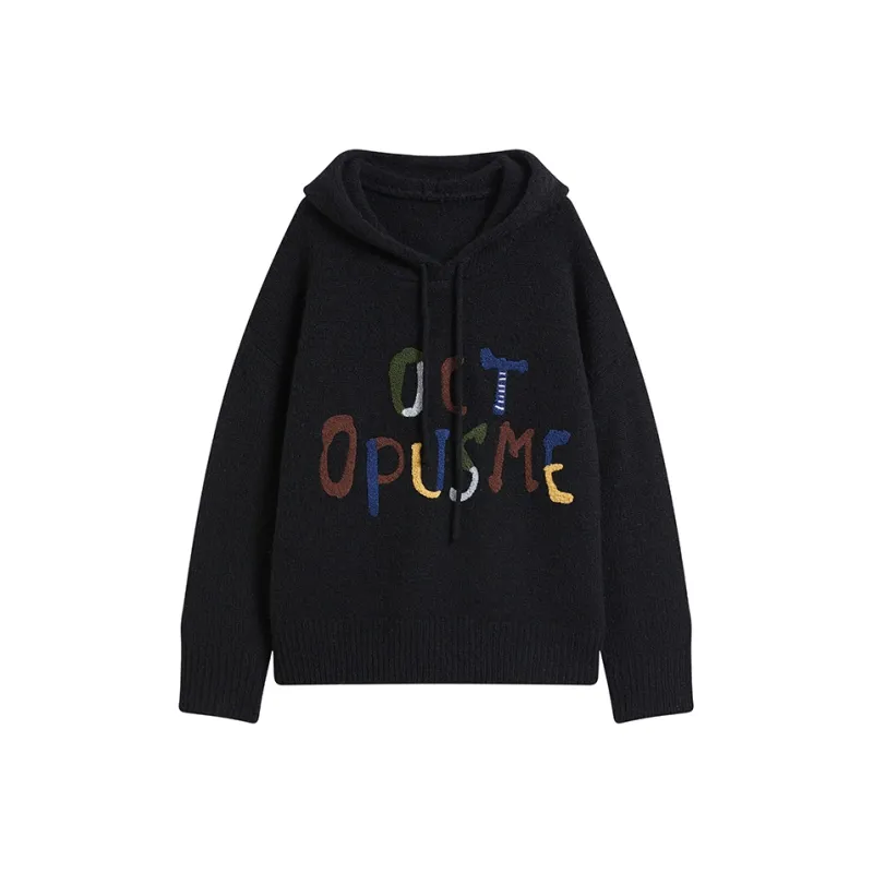Octopus Me Sweatshirt Women's Black-0