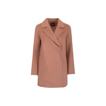 THEORY Coats Women's Rose Pink