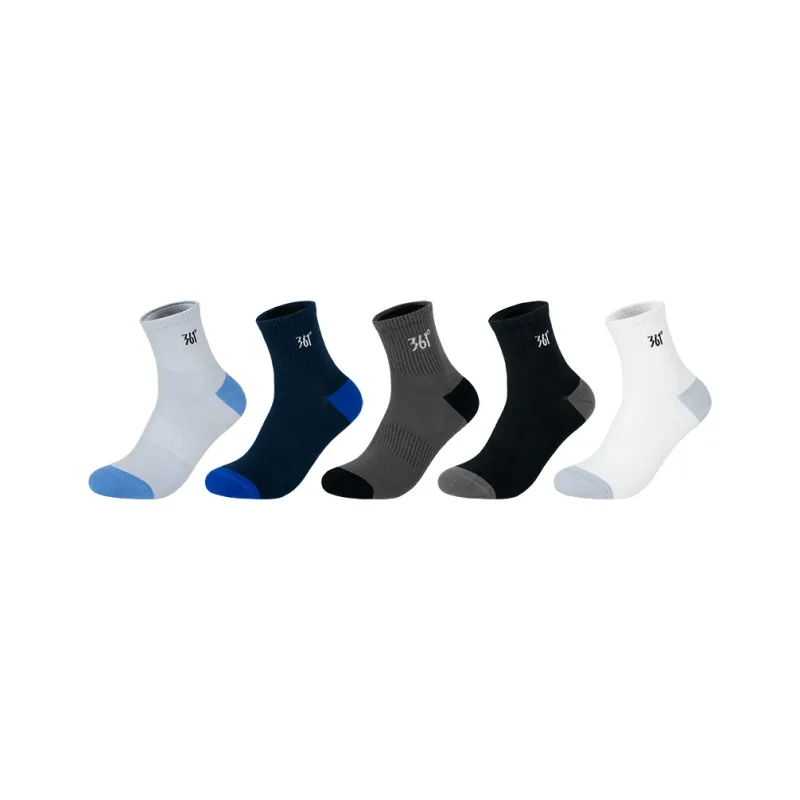361° Mid Calf Socks Unisex 5 Pack-0