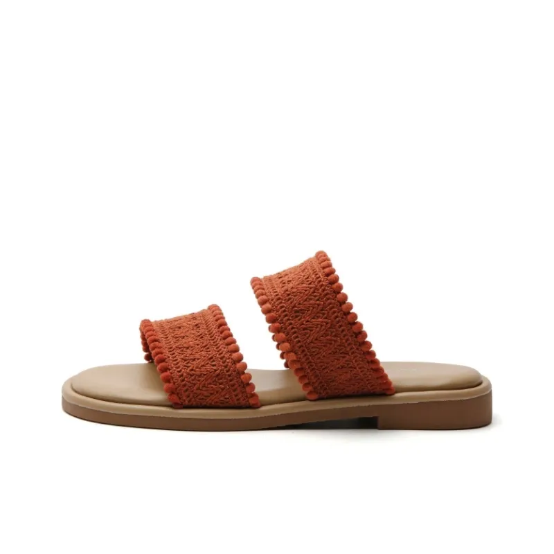 STELLA WEISZ Rubber Sole Slip Resistant Abrasion Resistant Slide Slippers Women's-2