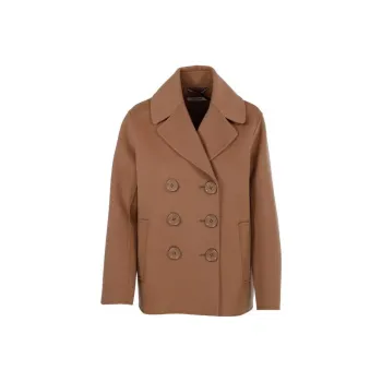 'S MAX MARA Windsor Button-Up Straight Hem Coat