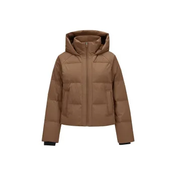 Skechers Freedom Series Down Jacket Women's Coffee Brown
