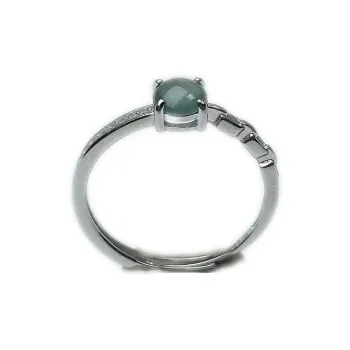 PUPAN Ice Glutinous Jadeite Rings Women's