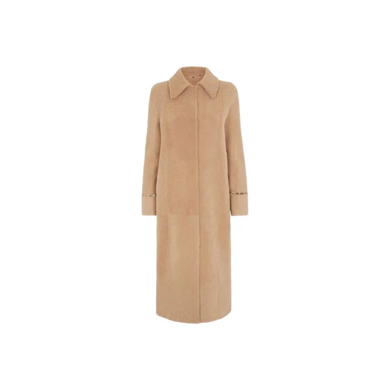 FENDI Coats Women's Khaki-0