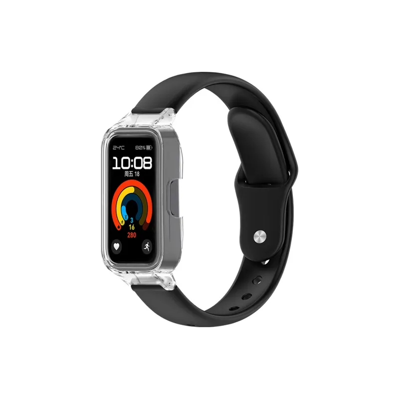 MUZHITIANKONG Huawei Compatibility Watch Band Silicone Material-0