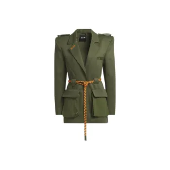 adidas X IVY PARK Twill Suit Top Wild Pine