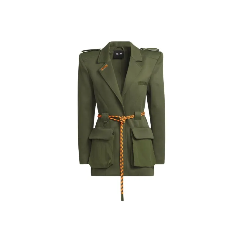 adidas X IVY PARK Twill Suit Top Wild Pine-0