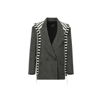 Valeria Obbaco Business Suit Women's Gray