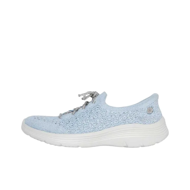 Martha Stewart x Skechers Breathable Low Top Casual Shoes Women's Blue-0