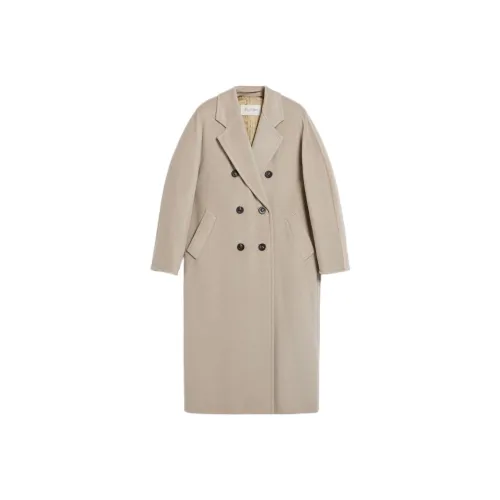 MaxMara 101801 Series Coats Women's Sand