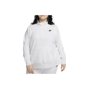 Nike Sportswear Club Fleece Women's 1/2 Zip Sweatshirt Plus Size