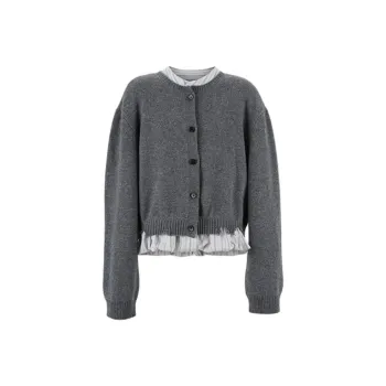 YOEYYOU Knitwear Women's Dove Gray