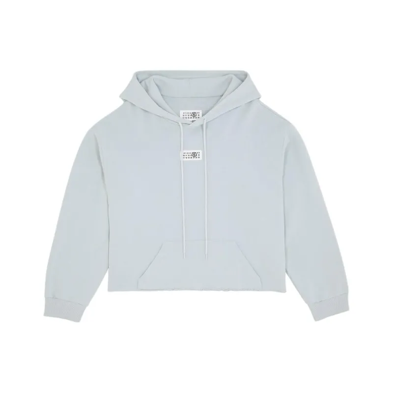 MM6 Maison Margiela Numbers Motif Drawstring Hoodie-0