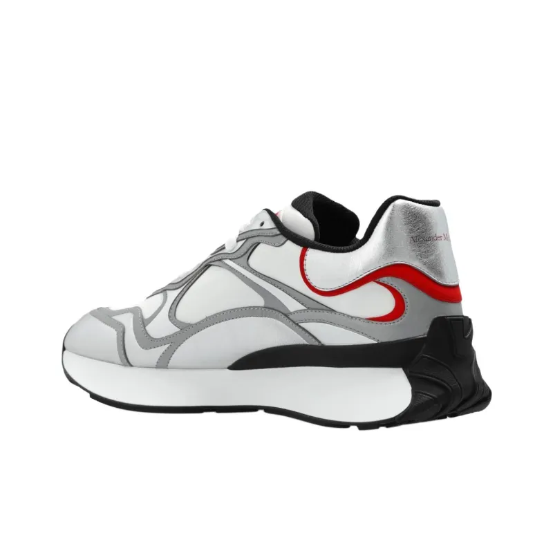 Alexander McQueen Low Top Casual Shoes Men's White-4