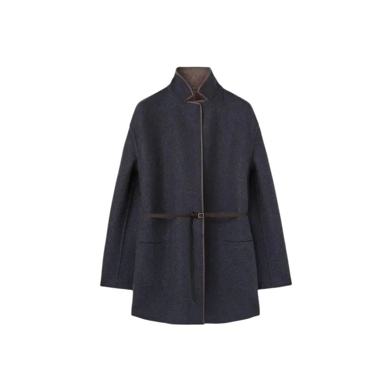 Loro Piana Jackets & Coats Women's Black Gray Mixed Color-0