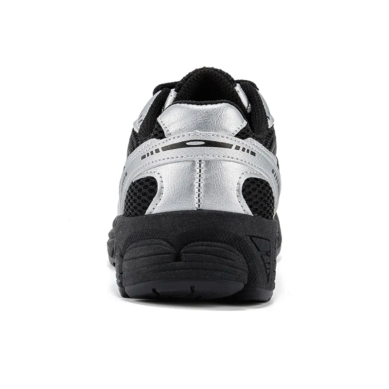 La Chapelle Cushioning, Slip Resistant, And Breathable Low Top Chunky Sneakers Women's Black-3