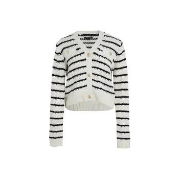 URBAN REVIVO Knitwear Women's Black Stripes