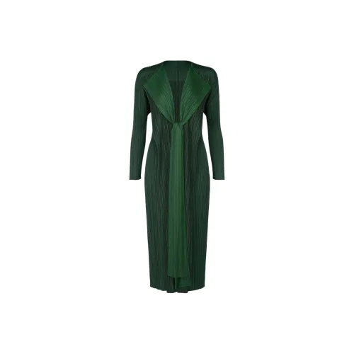 PLEATS PLEASE ISSEY MIYAKE Jackets Coats Women's Green