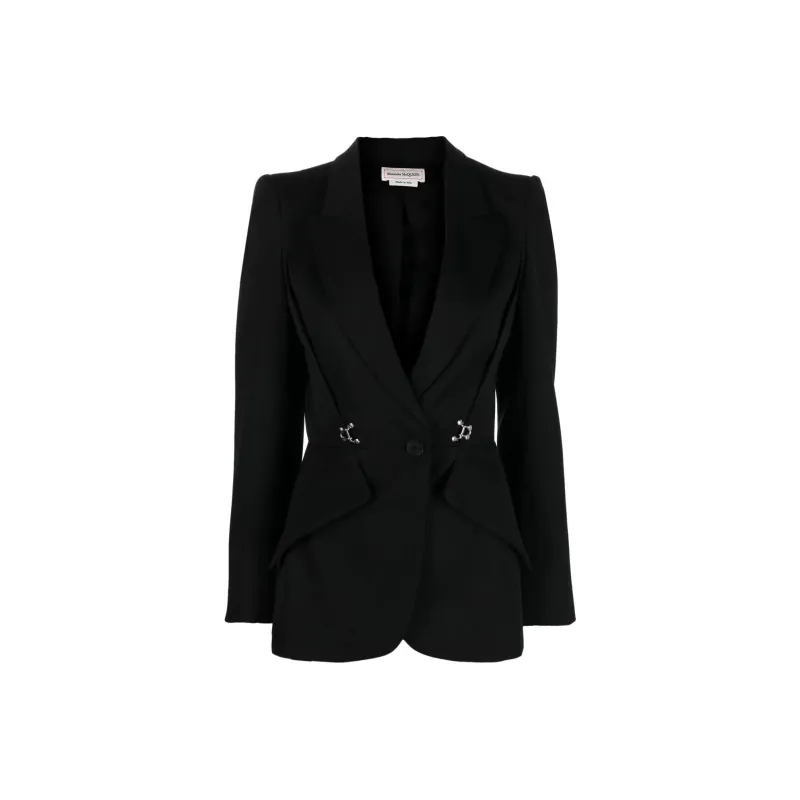 Alexander McQueen Hardware-detail Blazer-0