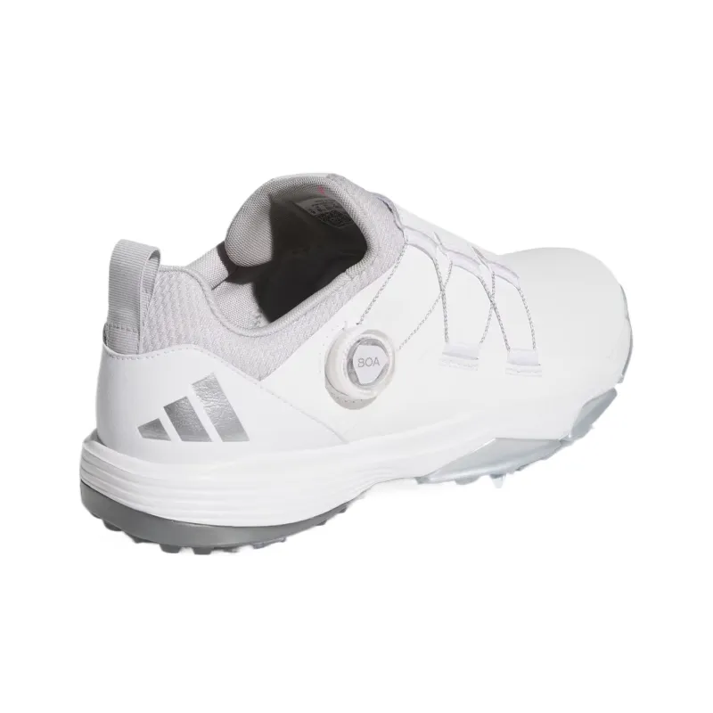 Adidas POWERFADE Shock Absorbers With Slip Resistant Features Low Top Golf Shoes Men's White Gray-3