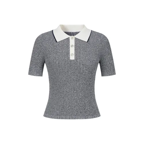 JZ. ANNAKRO Knitwear Women's Floral Dark Blue