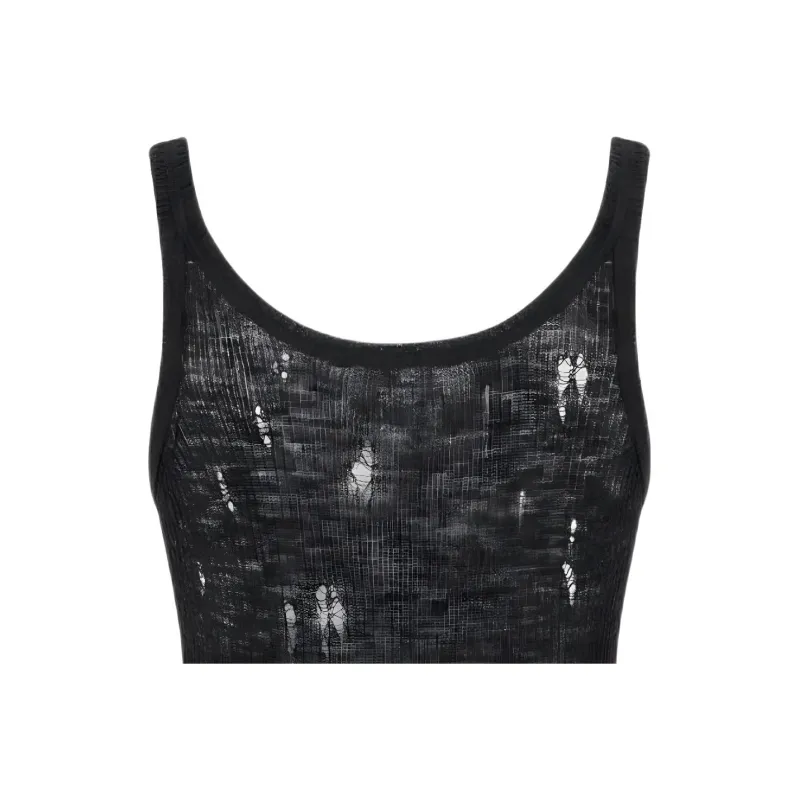 DIOR Tank Tops Women's Black-5