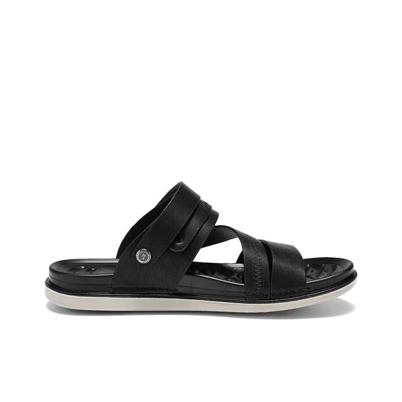 Mulinsen Outdoor Slip Resistant Abrasion Resistant, Premium Feel, Open Toe Slip on, Beach Sandals Men's-4