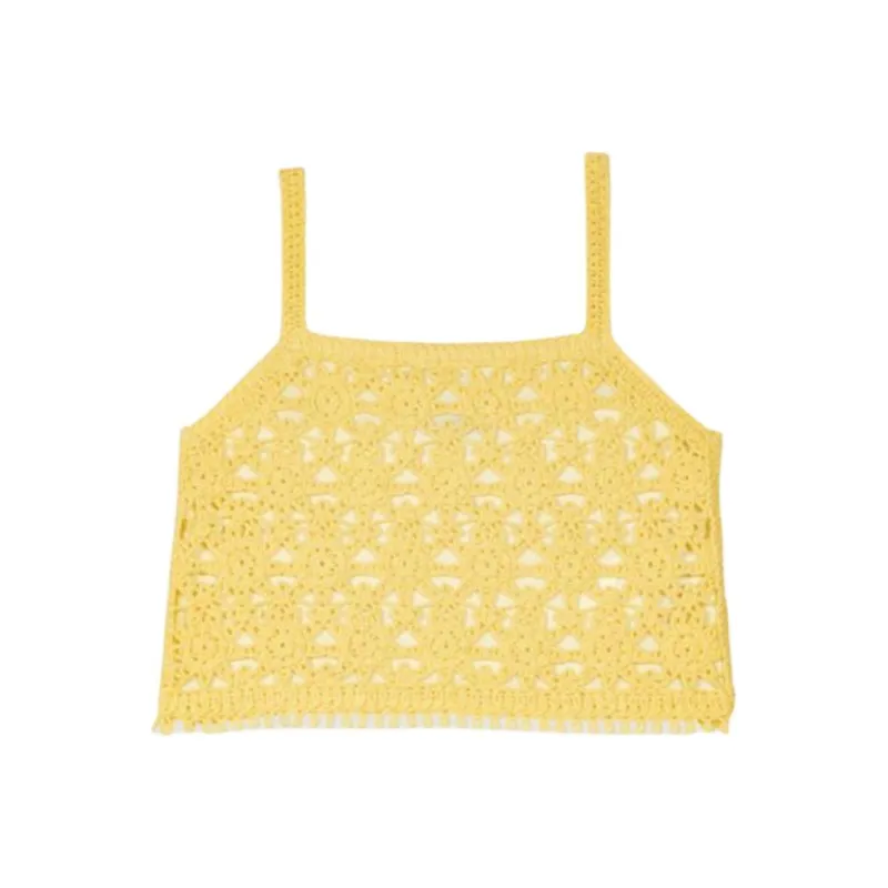 Maje Crochet knit Top-0