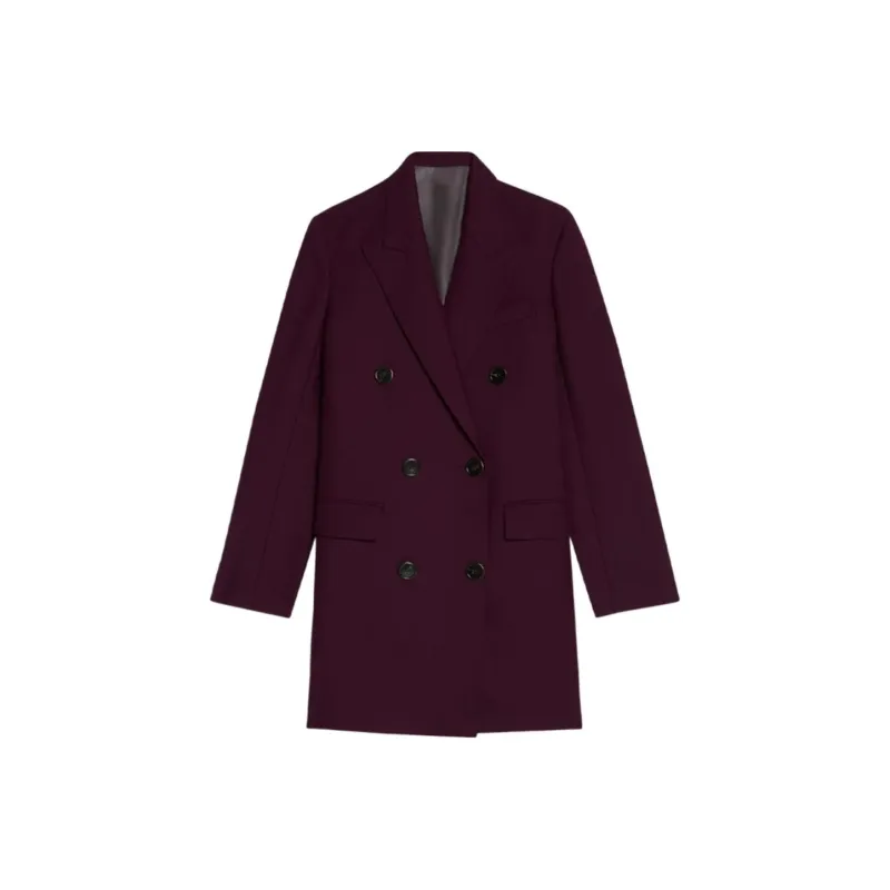 THEORY Coats Women's Burgundy-0