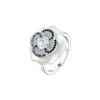 BABYBEI Mother Of Pearl Rings Women's