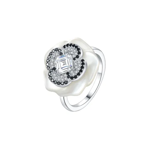 BABYBEI Mother Of Pearl Rings Women's