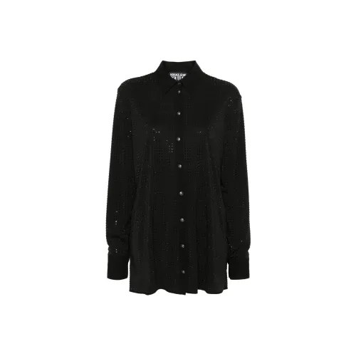 VERSACE JEANS COUTURE Crystal-embellished Shirt