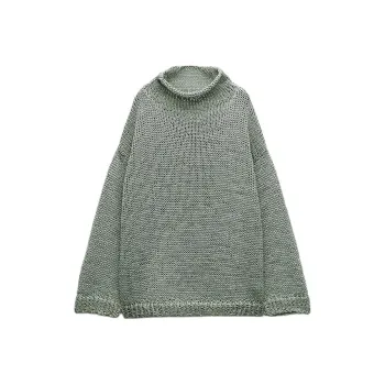 ZARA Knitwear Women's Light Green
