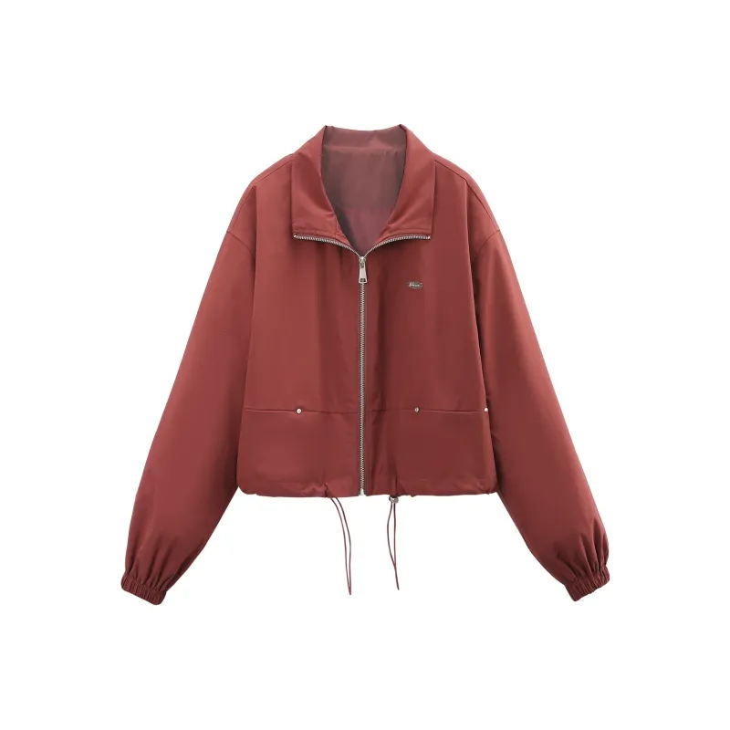 A Paradise For Awakening Jackets & Coats Women's Maroon-0