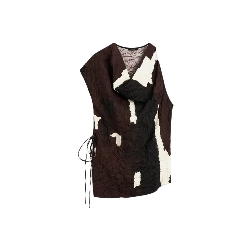 Massimo Dutti Shirt Women's Brown-0