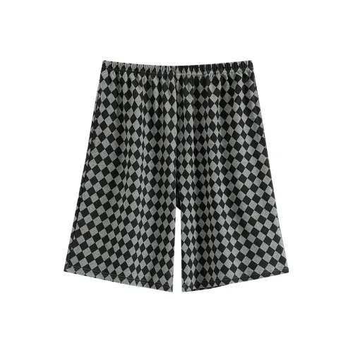 Ordifen Pajama Pants Men's Black White