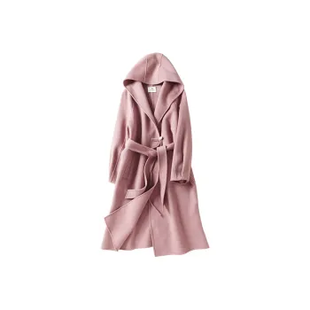 XIANGYING Coats Women's Pink