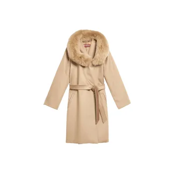 MaxMara Studio Coats Women's Camel