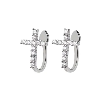 CENTURY&KINDLE S925 Silver Clip On Earrings Women's
