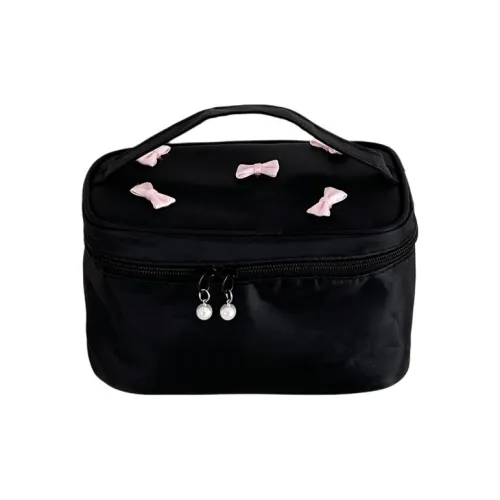 OUZIHUANG Oxford Storage Bag Womens Moon White/Cherry Blossom Pink