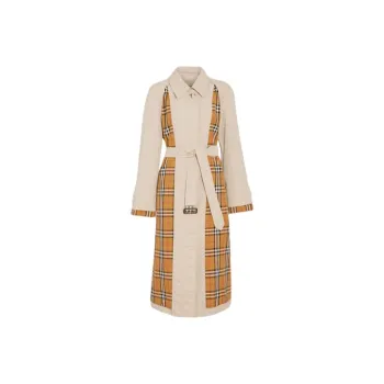 Burberry Coats Women's Beige