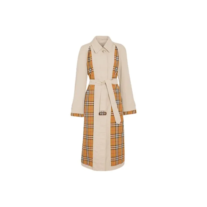 Burberry Coats Women's Beige-0
