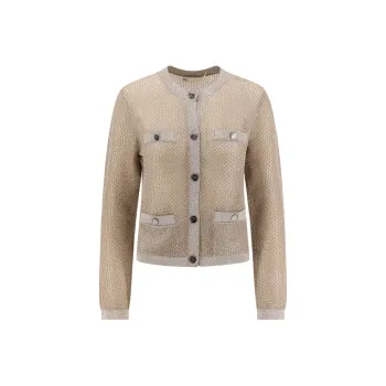 TORY BURCH Kendra Mesh Cardigan