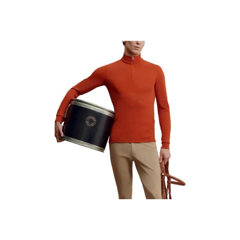 HERMES Sweaters Men Orange-0