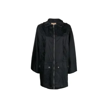 GUCCI Gg Jacquard Parka Coat