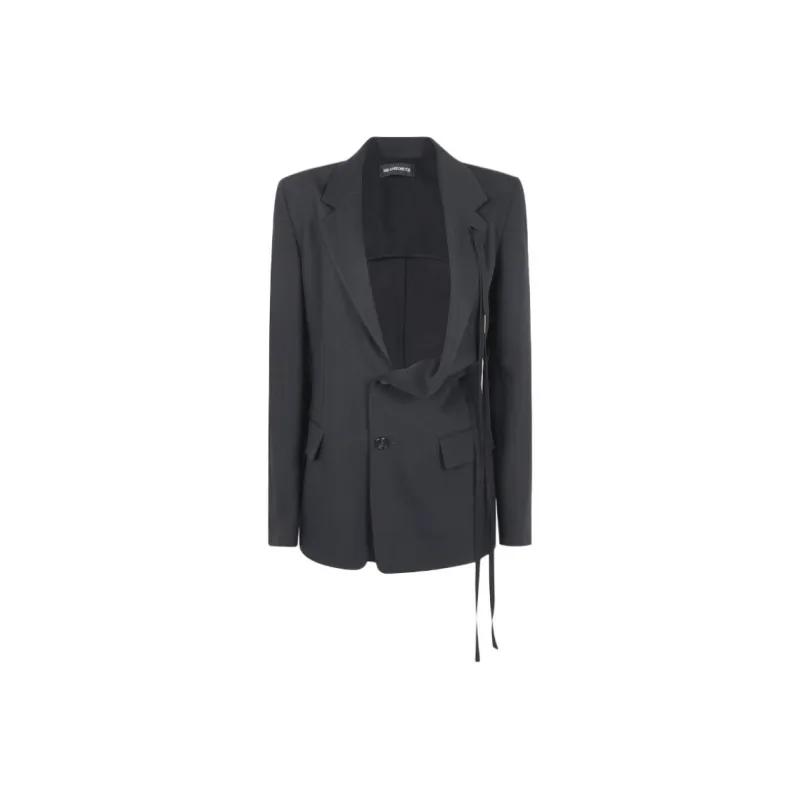 Ann Demeulemeester SS25 Jackets & Coats Women's Black-0