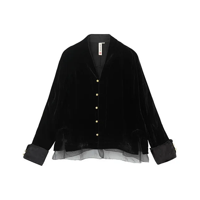 Ginger Jackets Coats Women's Ink Black-0