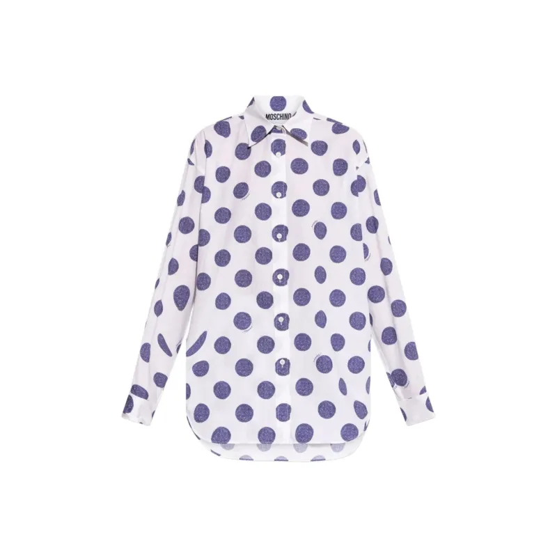 MOSCHINO Printed Cotton Shirt-0
